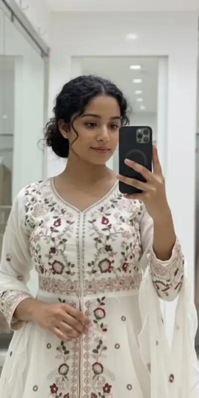 LG 2051 Off White in Rangoli Silk Embroidery Work Salwar Suit . Introductory Price ₹2549. Delivery 4-6 Working Days. Shop now. | Jump Suits, Tops & Bottoms, Track Suits, Trendy Wear, Salwar suit, Designer Suits, Casual Suits, Creative suits, Palazzo Suits, Party Wear Suits, Patiala Suits, Straight Suits