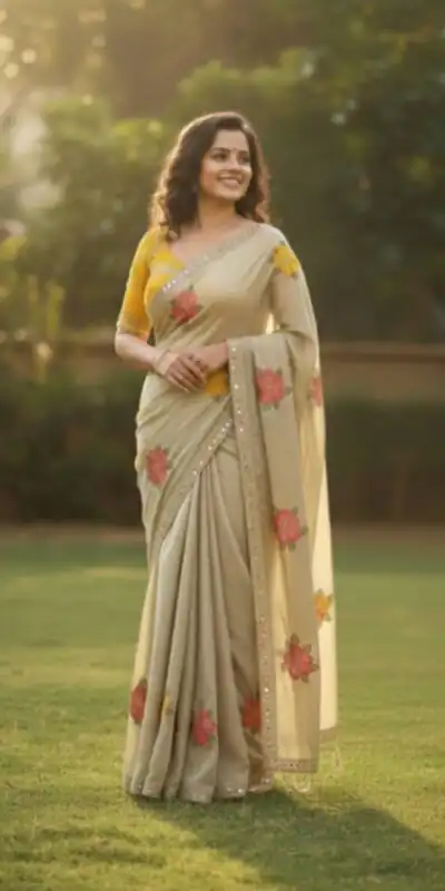 BT 1305 Off White Viscose Rangoli Saree Perfect for Wedding, Party, Family Gatherings, Temple Visit, Diwali – . Get it for ₹1849. Delivery 4-6 Wor | Sarees, Bollywood Sarees, Creative Sarees, Designer Sarees, Embroidered Sarees, Ethnic Saree, Modern Digital sarees, Party Wear Sarees