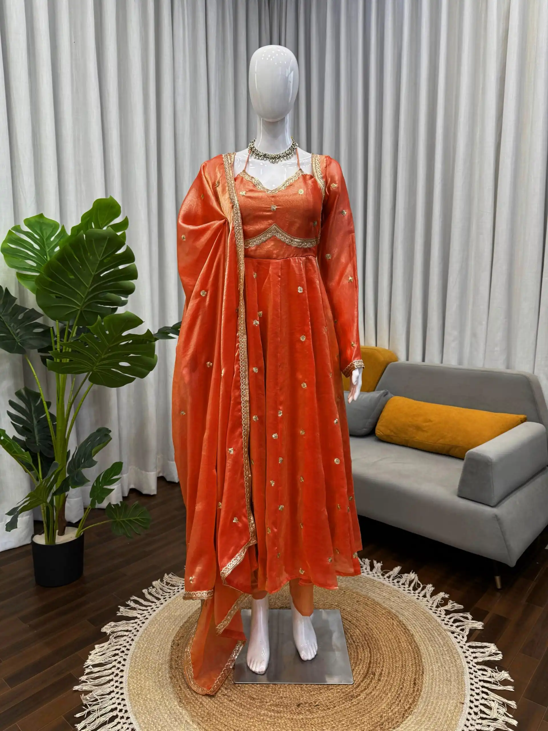 RTC 5936 Orange Fendy Silk Salwar Suit with Lace Work. Wedding, Party, Festive, Events Exclusive Offer ₹2149. Delivery 4-6 Working Days. Shop now. | Jump Suits, Tops & Bottoms, Track Suits, Trendy Wear, Salwar suit, Designer Suits, Casual Suits, Creative suits, Palazzo Suits, Party Wear Suits, Patiala Suits, Straight Suits