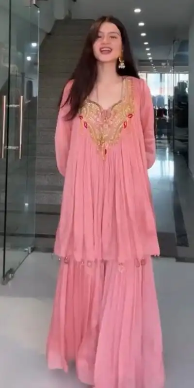 BE 434 Peach in Chinon Embroidery Work & Lace Work Salwar Suit . Affordable Price ₹1799. Delivery 4-6 Working Days. Shop now. | Jump Suits, Tops & Bottoms, Track Suits, Trendy Wear, Salwar suit, Designer Suits, Casual Suits, Creative suits, Palazzo Suits, Party Wear Suits, Patiala Suits, Straight Suits