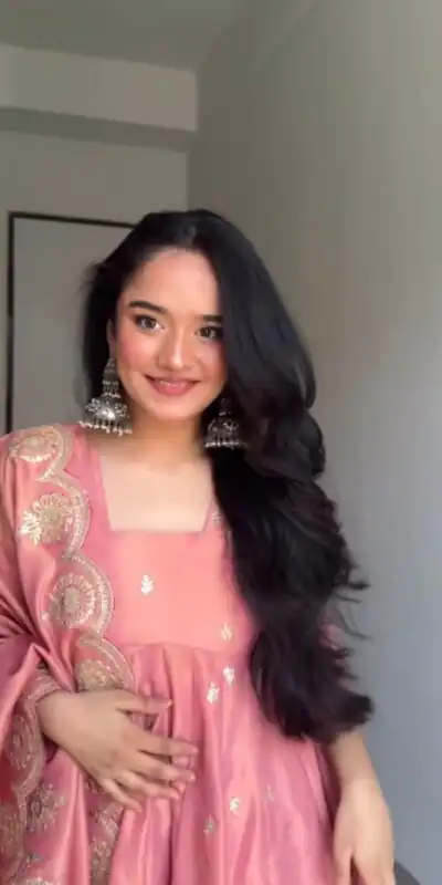 ZF 417 Peach Gold Crush Silk Gown Perfect for Wedding, Party, Raksha Bandhan, Engagement, Cultural Events –. Now at just ₹2049. Delivery 4-6 Working | Gowns, Bollywood Gowns, Creative Gowns, Designer Gowns, Embroidered Gowns, Party Wear Gowns