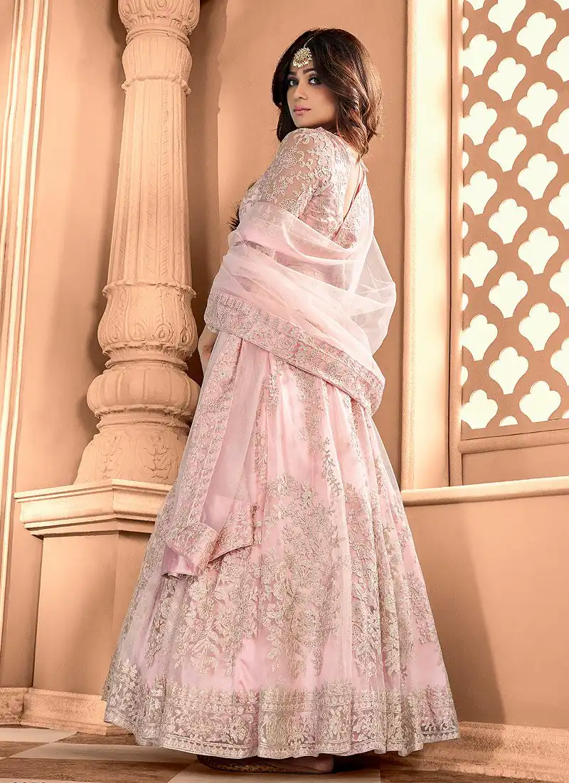 FC 8356 Peach in Color Heavy Net Embroidery Work Salwar Suit . Wedding, Party, Festive, Events, Special Price ₹3199. Delivery 4-6 Working Days. Shop now. | Jump Suits, Tops & Bottoms, Track Suits, Trendy Wear, Salwar suit, Designer Suits, Casual Suits, Creative suits, Palazzo Suits, Party Wear Suits, Patiala Suits, Straight Suits