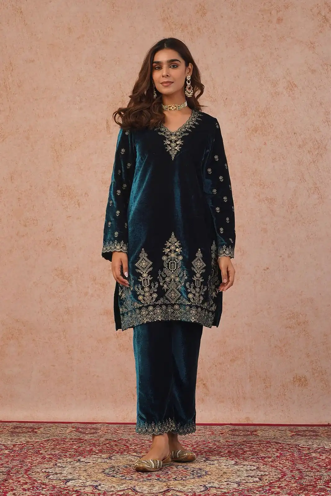 KD 1547 Peacock Blue Viscose Velvet Salwar Suit with Designer Work. Special Price ₹2099. Delivery 4-6 Working Days. Shop now. | Jump Suits, Tops & Bottoms, Track Suits, Trendy Wear, Salwar suit, Designer Suits, Casual Suits, Creative suits, Palazzo Suits, Party Wear Suits, Patiala Suits, Straight Suits