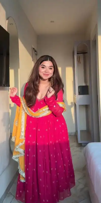 SRK 5313 Pink in Faux Georgette Embroidery Work Salwar Suit . Available at ₹2099 only. Delivery 4-6 Working Days. Shop now. | Jump Suits, Salwar suit, Designer Suits, Casual Suits, Creative suits, Palazzo Suits, Party Wear Suits, Patiala Suits, Straight Suits