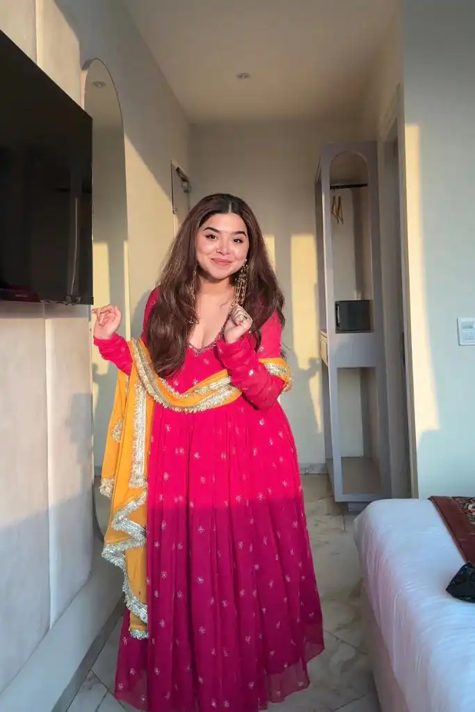 SRK 5313 Pink in Faux Georgette Embroidery Work Salwar Suit . Available at ₹2099 only. Delivery 4-6 Working Days. Shop now. | Jump Suits, Salwar suit, Designer Suits, Casual Suits, Creative suits, Palazzo Suits, Party Wear Suits, Patiala Suits, Straight Suits