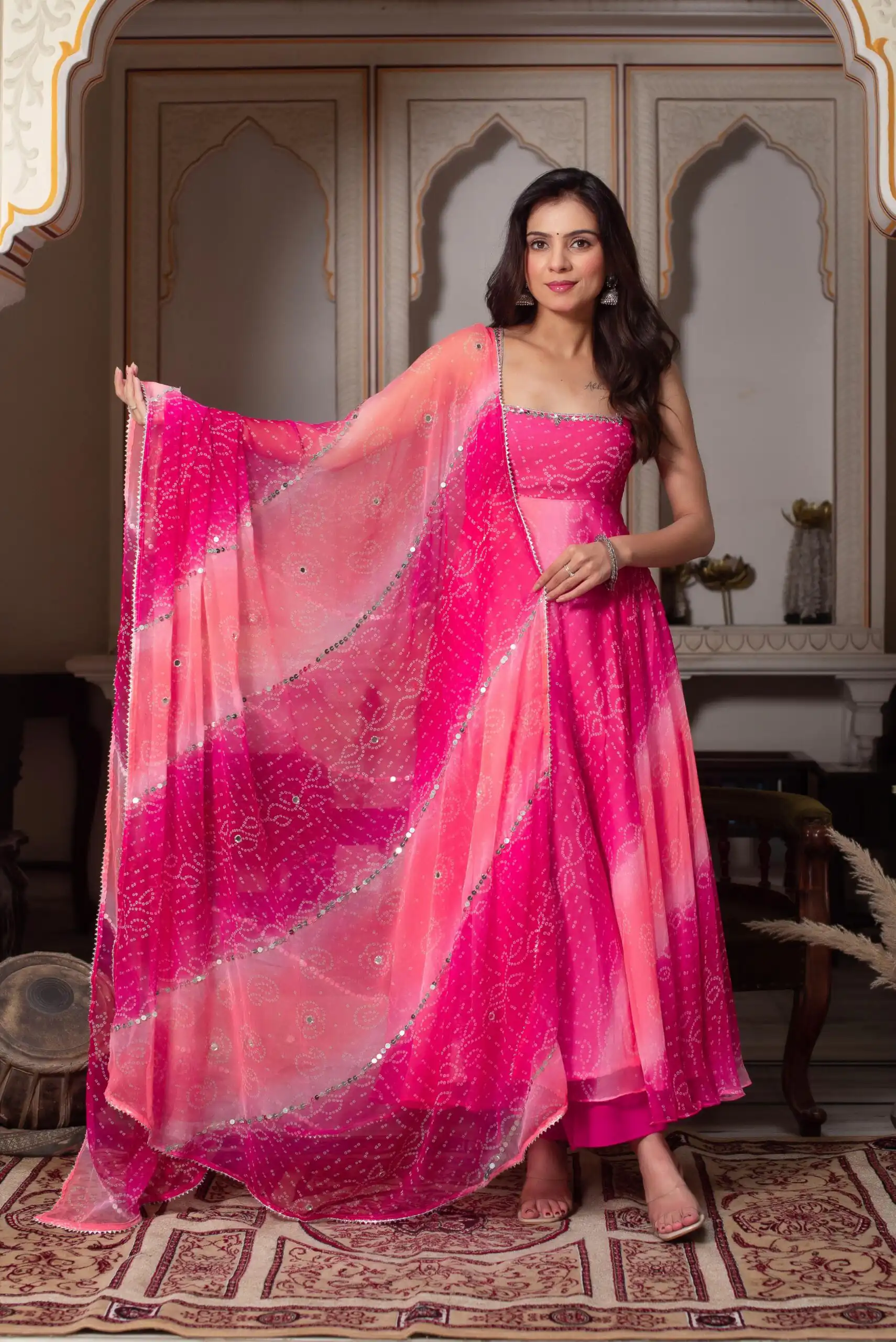 RTC 5952 Pink Faux Georgette Salwar Suit with Mirror Work & Digital Print. Available at ₹2149 only. Delivery 4-6 Working Days. Shop now. | Jump Suits, Tops & Bottoms, Track Suits, Trendy Wear, Salwar suit, Designer Suits, Casual Suits, Creative suits, Palazzo Suits, Party Wear Suits, Patiala Suits, Straight Suits