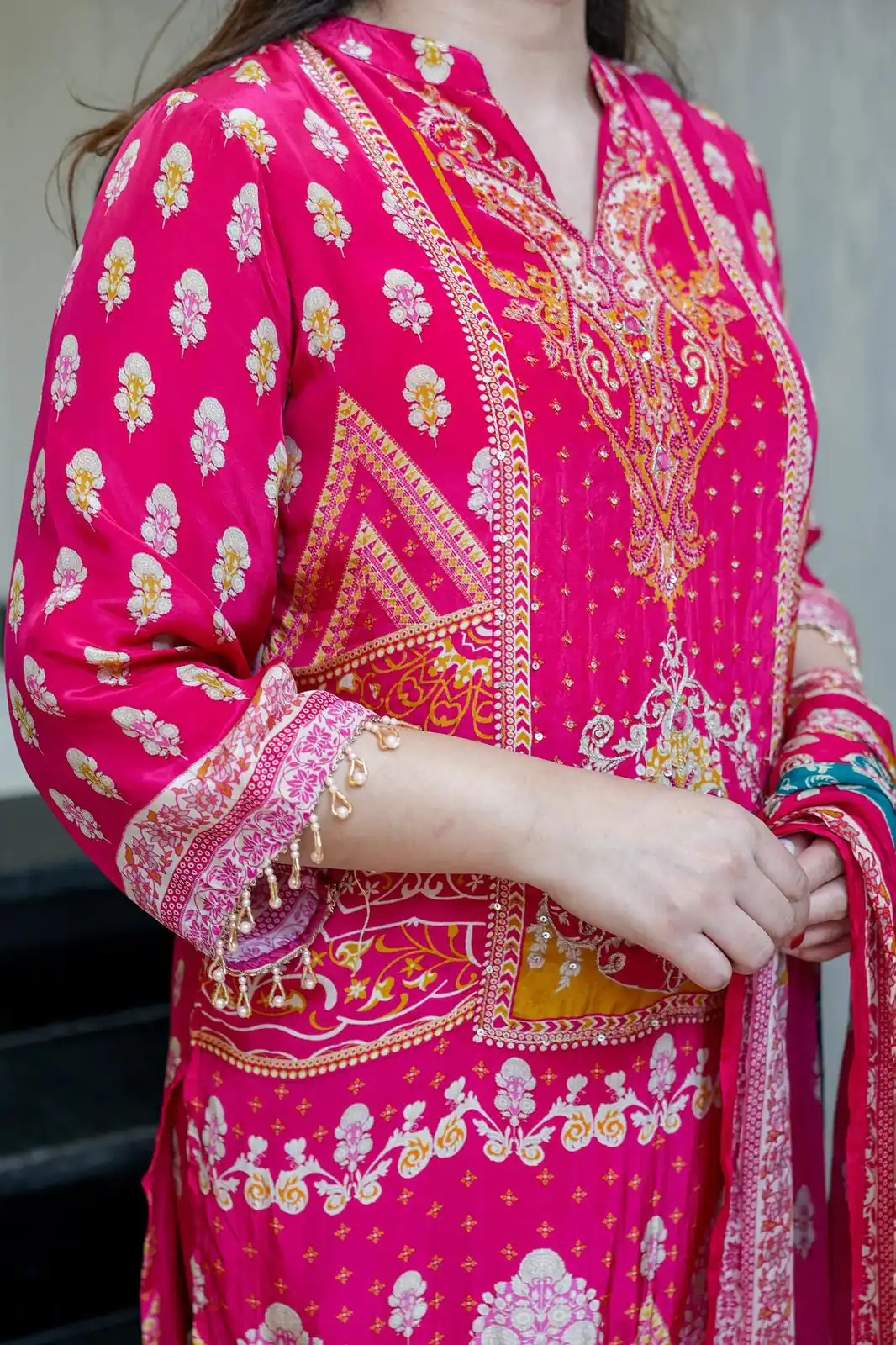 BE 427 Pink French Crape Salwar Suit Perfect for Wedding, Party, Temple Visit, Sangeet, Holi – . Now at just ₹1899. Delivery 4-6 Working Days. Shop now | Jump Suits, Tops & Bottoms, Track Suits, Trendy Wear, Salwar suit, Designer Suits, Casual Suits, Creative suits, Palazzo Suits, Party Wear Suits, Patiala Suits, Straight Suits