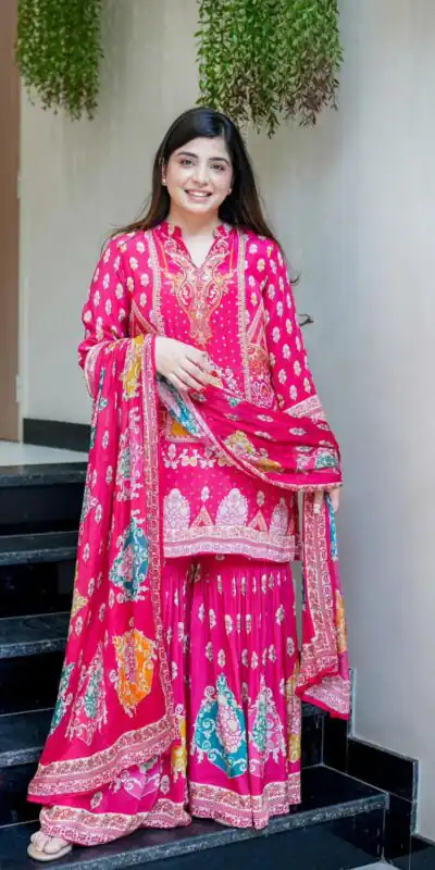 BE 427 Pink French Crape Salwar Suit Perfect for Wedding, Party, Temple Visit, Sangeet, Holi – . Now at just ₹1899. Delivery 4-6 Working Days. Shop now | Jump Suits, Tops & Bottoms, Track Suits, Trendy Wear, Salwar suit, Designer Suits, Casual Suits, Creative suits, Palazzo Suits, Party Wear Suits, Patiala Suits, Straight Suits