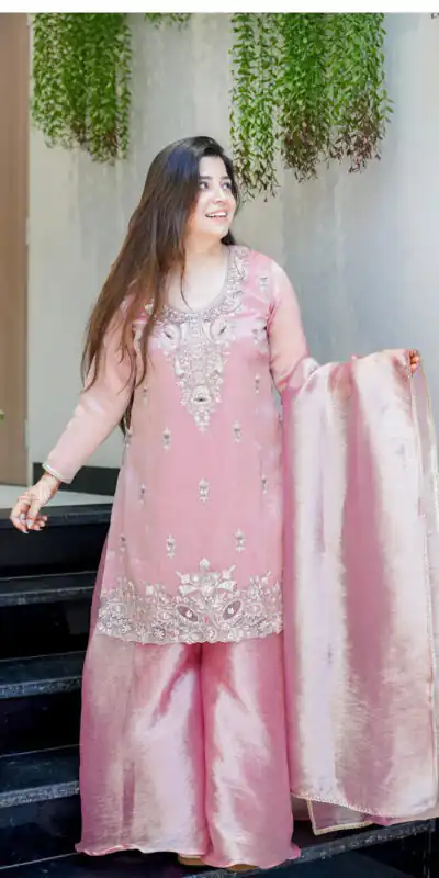 SSR 531 Pink Jimmy Choo Salwar Suit Perfect for Wedding, Party, Baby Shower, Durga Puja, Engagement – . Get it for ₹1949. Delivery 4-6 Working Days. | Jump Suits, Salwar suit, Designer Suits, Casual Suits, Creative suits, Palazzo Suits, Party Wear Suits, Patiala Suits, Straight Suits