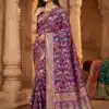 MS 546 Purple in Color Banarasi Silk Zari Work All Over Saree . Available at ₹1649 only. Delivery 4-6 Working Days. Shop now. | Sarees, Bollywood Sarees, Creative Sarees, Designer Sarees, Embroidered Sarees, Ethnic Saree, Modern Digital sarees, Party Wear Sarees
