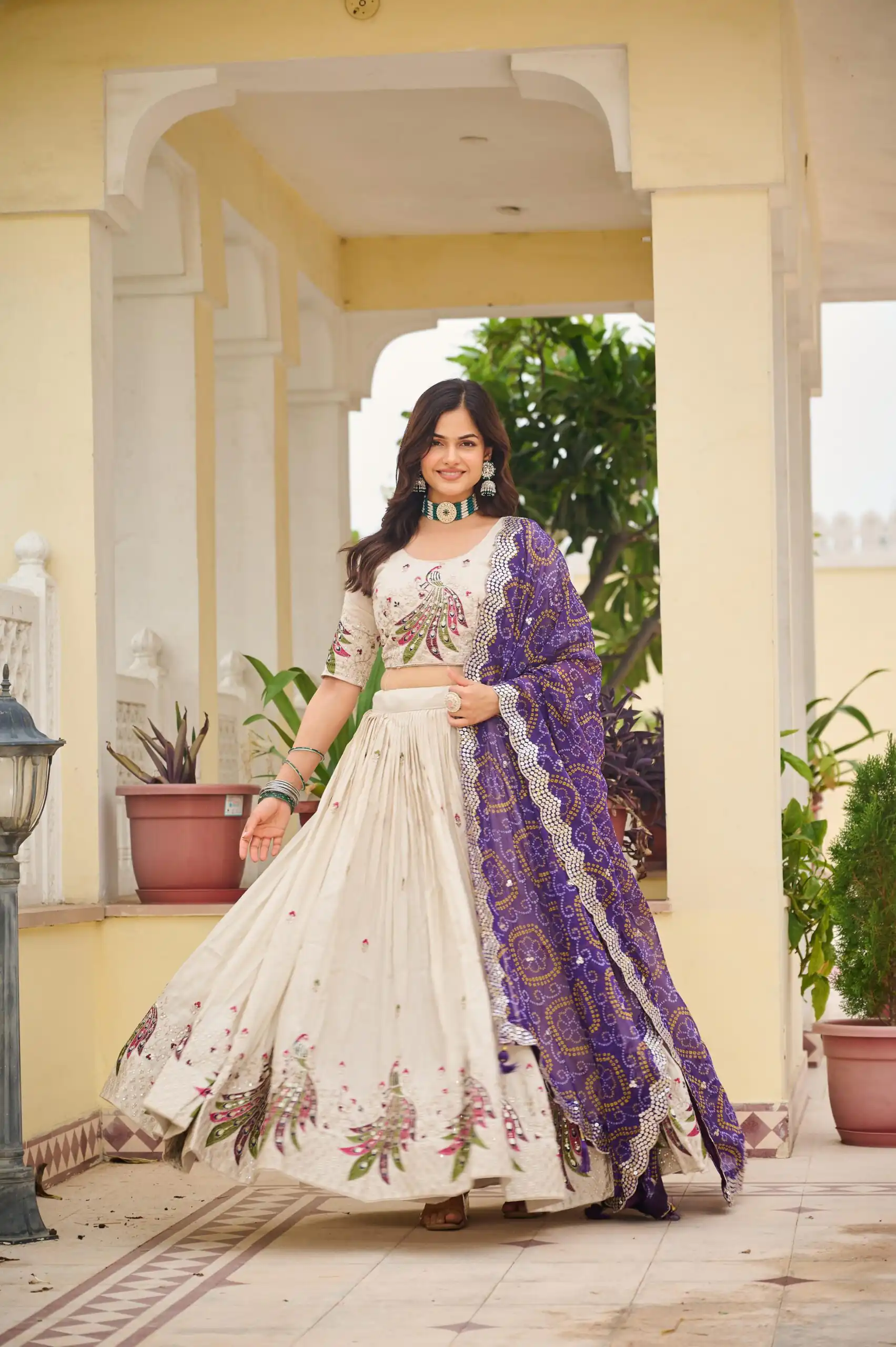 Ram 102 Purple Color Pure Tissue silk Lehenga Choli with Embroidery Work. Grab it for ₹3249. Delivery 4-6 Working Days. Shop now. | Lehenga, Bollywood Lehenga, Creative Lehenga, Designer Lehenga, Embroidered Lehenga, Party Wear Lehenga