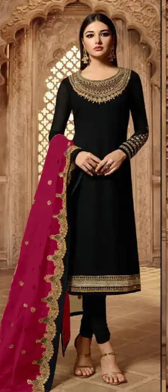 FC LT 3907 Rani Pink in Color Satin Georgette Stone Work Salwar Suit . Special Price ₹2499. Delivery 4-6 Working Days. Shop now. | Jump Suits, Tops & Bottoms, Track Suits, Trendy Wear, Salwar suit, Designer Suits, Casual Suits, Creative suits, Palazzo Suits, Party Wear Suits, Patiala Suits, Straight Suits