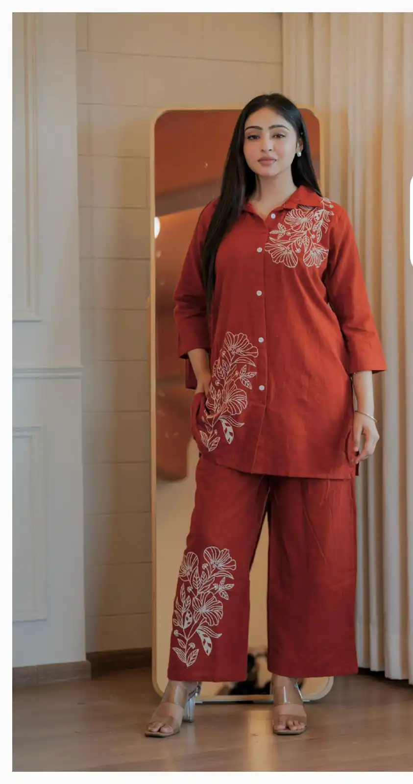 INLI Style-Up Red Color Cotton Slub Kurti with Embroidery Work. Affordable Price ₹1499. Delivery 4-6 Working Days. Shop now. | Kurti, Bollywood Kurti, Creative Kurtis, Designer Kurti, Party Wear Kurti, Selfie Kurti