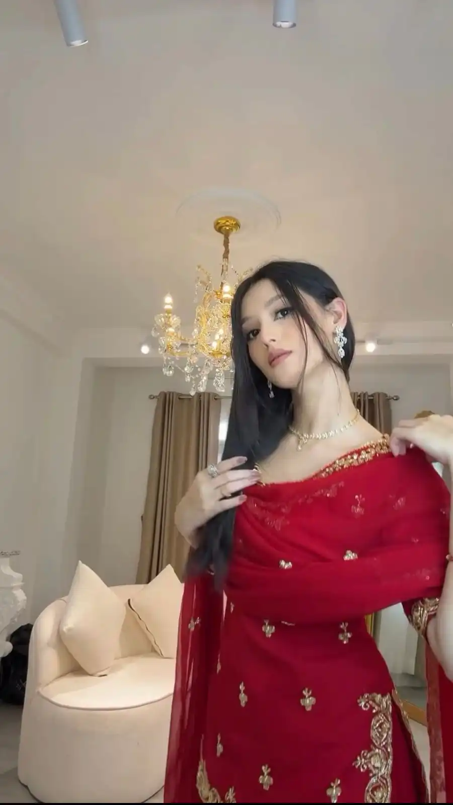 RTC 5968 Red Faux Georgette Thread Sequence Work Salwar Suit . Introductory Price ₹2099. Delivery 4-6 Working Days. Shop now. | Jump Suits, Tops & Bottoms, Track Suits, Trendy Wear, Salwar suit, Designer Suits, Casual Suits, Creative suits, Palazzo Suits, Party Wear Suits, Patiala Suits, Straight Suits