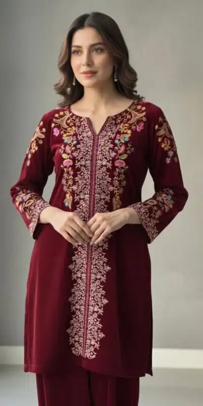 BE 426 Red Color Velvet Salwar Suit with Embroidery Work. Wedding, Party, Festive, Events Available at ₹1799 only. Delivery 4-6 Working Days. Shop now. | Jump Suits, Tops & Bottoms, Track Suits, Trendy Wear, Salwar suit, Designer Suits, Casual Suits, Creative suits, Palazzo Suits, Party Wear Suits, Patiala Suits, Straight Suits