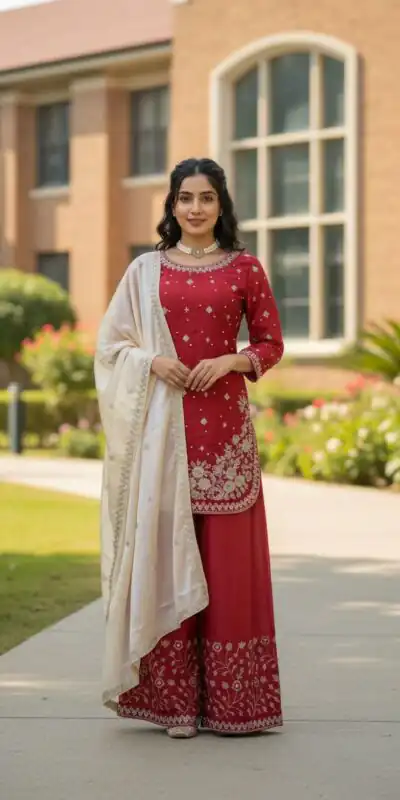 KD 1549 Red Sequence Work Organza Silk Salwar Suit with Designer Work. Affordable Price ₹2149. Delivery 4-6 Working Days. Shop now. | Jump Suits, Tops & Bottoms, Track Suits, Trendy Wear, Salwar suit, Designer Suits, Casual Suits, Creative suits, Palazzo Suits, Party Wear Suits, Patiala Suits, Straight Suits