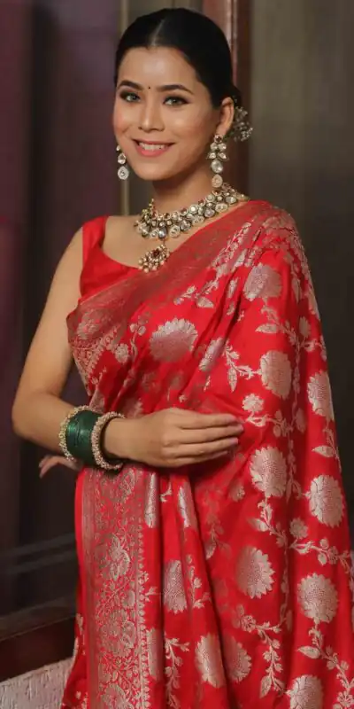 KP 5085 Red in Soft Lichi Silk Wedding, Party, Festive, Events Designer Work Saree . Get it for ₹1349. Delivery 4-6 Working Days. Shop now. | Sarees, Bollywood Sarees, Creative Sarees, Designer Sarees, Embroidered Sarees, Ethnic Saree, Modern Digital sarees, Party Wear Sarees