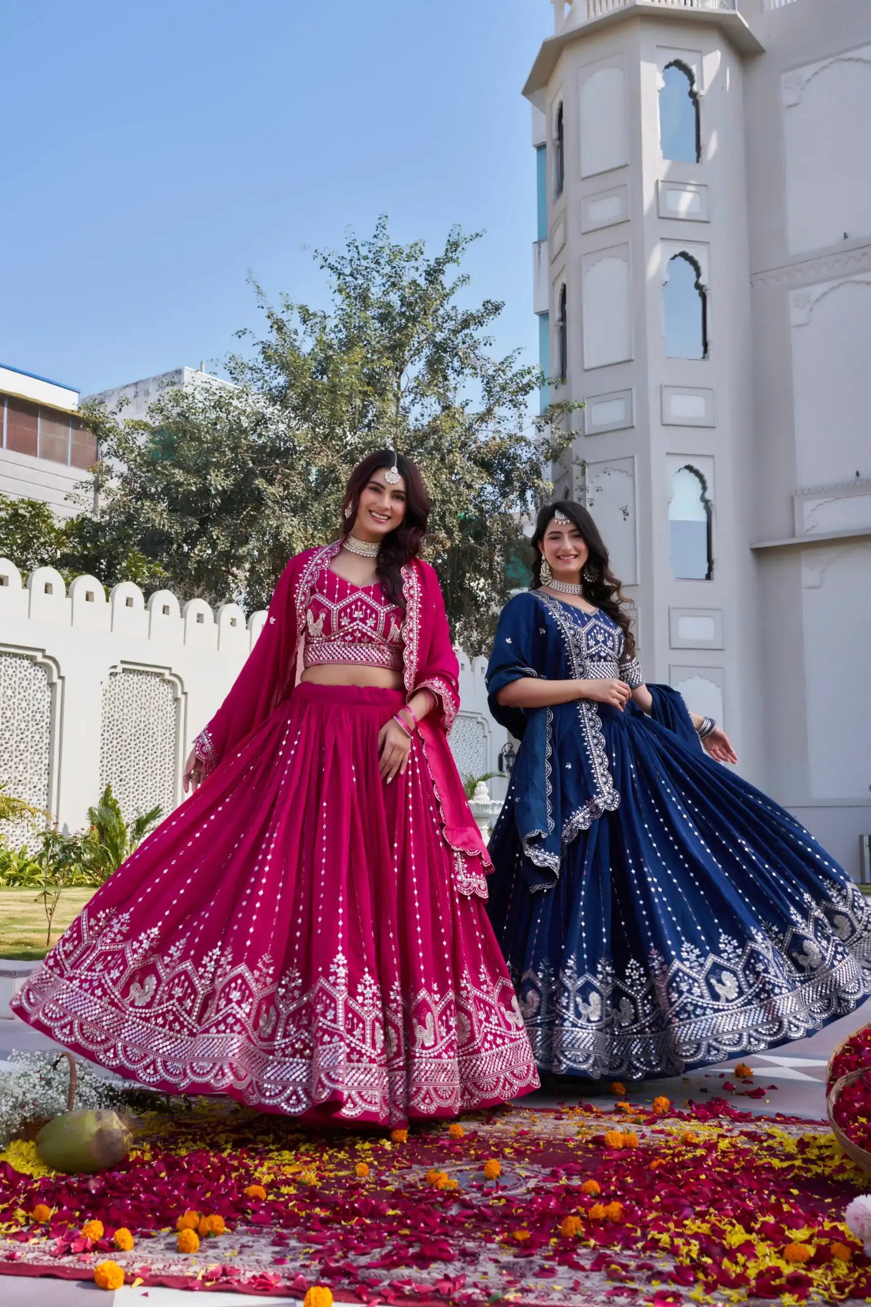 Ram 151 Red Vichitra Lehenga Choli Perfect for Wedding, Party, Haldi, Mehendi, Eid – . Best Price ₹2649. Delivery 4-6 Working Days. Shop now. | Lehenga, Bollywood Lehenga, Creative Lehenga, Designer Lehenga, Embroidered Lehenga, Party Wear Lehenga