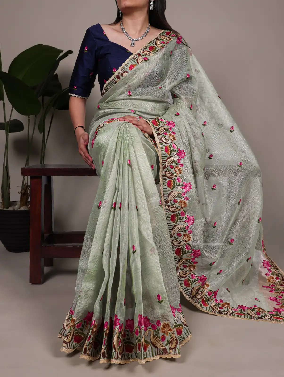 YNF 7400 Sea Green Zari Kota Tissue Saree Perfect for Wedding, Party, Mehendi, Housewarming, Haldi – . Special Price ₹3299. Delivery 4-6 Working Days. | Sarees, Bollywood Sarees, Creative Sarees, Designer Sarees, Embroidered Sarees, Ethnic Saree, Modern Digital sarees, Party Wear Sarees