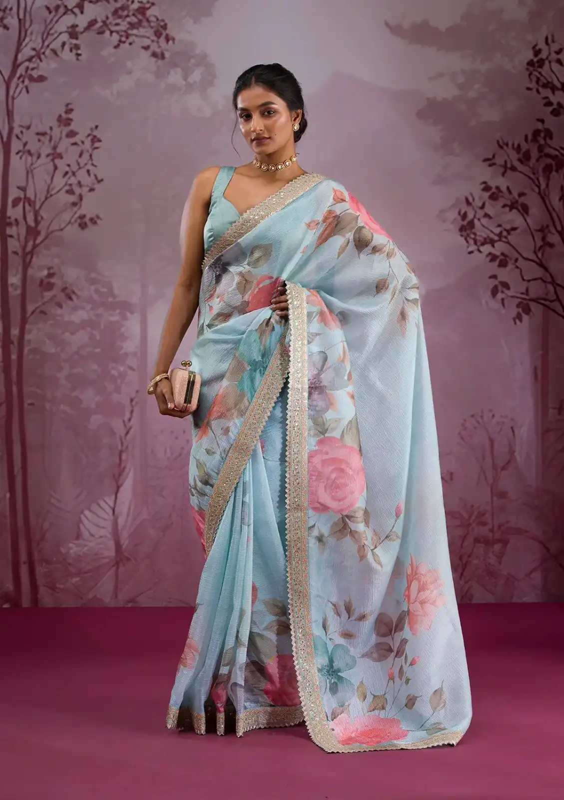 ANX Ritika Sky Blue Chinon Silk Saree Perfect for Wedding, Party, Sangeet, Reception, Onam – . Special Price ₹1899. Delivery 4-6 Working Days. Shop now. | Sarees, Bollywood Sarees, Creative Sarees, Designer Sarees, Embroidered Sarees, Ethnic Saree, Modern Digital sarees, Party Wear Sarees