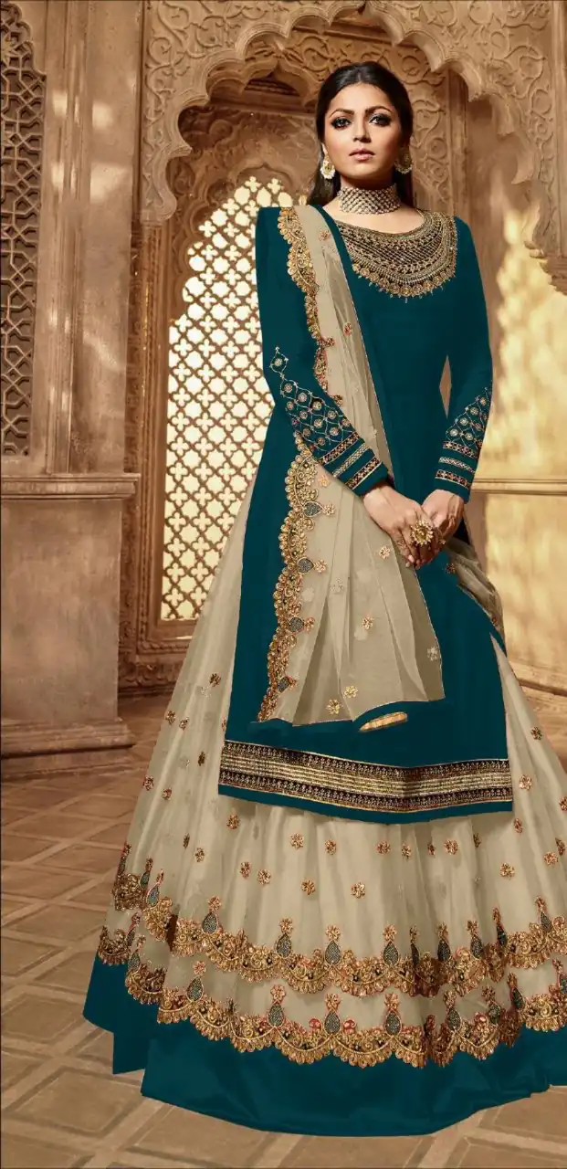FC LT 3907 Teal in Color Satin Georgette Stone Work Salwar Suit . Special Price ₹2499. Delivery 4-6 Working Days. Shop now. | Jump Suits, Tops & Bottoms, Track Suits, Trendy Wear, Salwar suit, Designer Suits, Casual Suits, Creative suits, Palazzo Suits, Party Wear Suits, Patiala Suits, Straight Suits