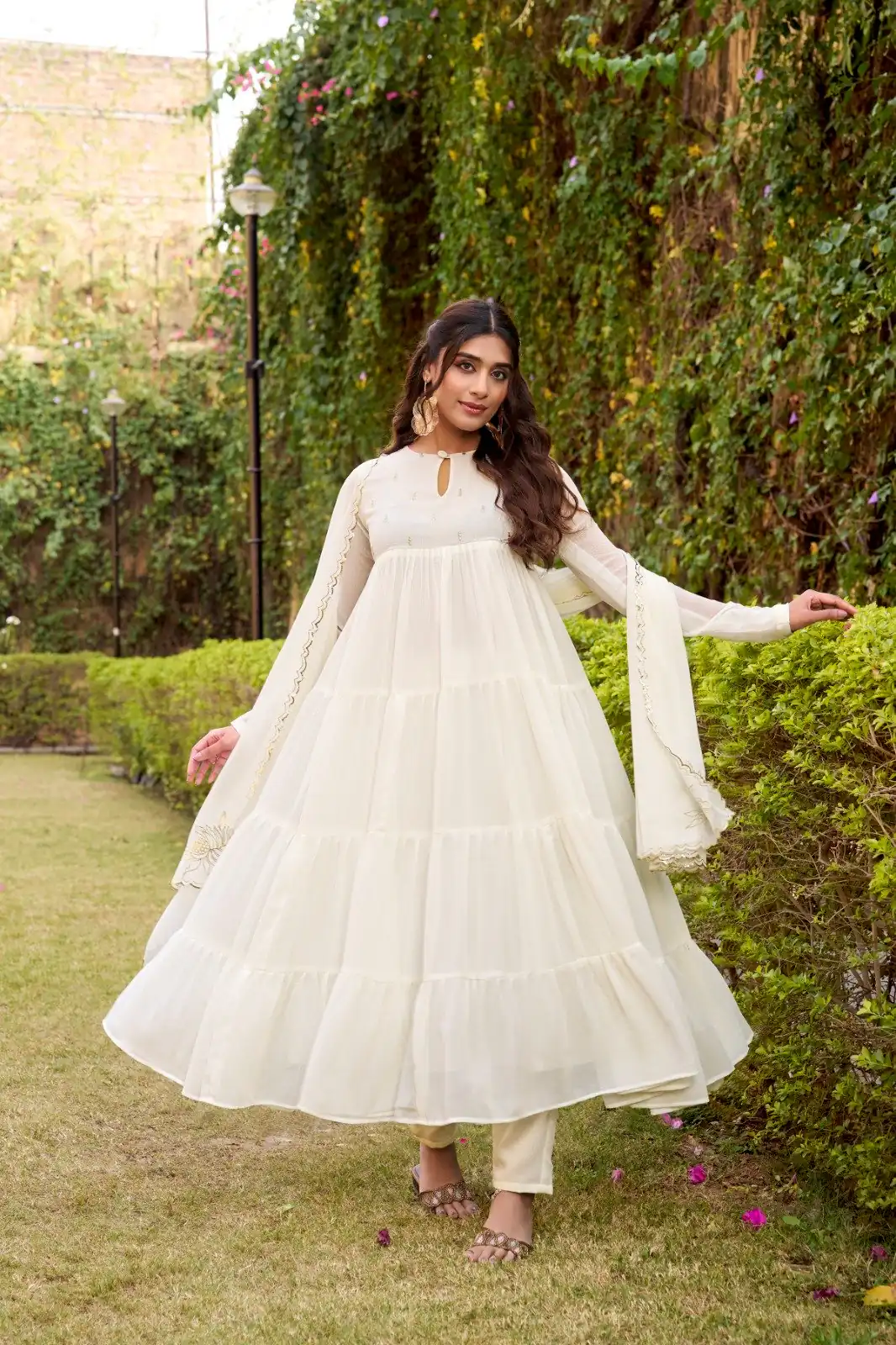 YNF 5001 White in White Marbel. Designer Work Salwar Suit Wedding, Party, Festive, Events, Best Price ₹2599. Delivery 4-6 Working Days. Shop now. | Jump Suits, Salwar suit, Designer Suits, Casual Suits, Creative suits, Palazzo Suits, Party Wear Suits, Patiala Suits, Straight Suits