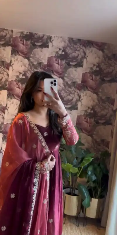 RTC 5955 Wine Chinon Silk Salwar Suit Perfect for Wedding, Party, Cultural Events, Lohri, Reception Exclusive Offer ₹2549. Delivery 4-6 Working Day | Jump Suits, Tops & Bottoms, Track Suits, Trendy Wear, Salwar suit, Designer Suits, Casual Suits, Creative suits, Palazzo Suits, Party Wear Suits, Patiala Suits, Straight Suits