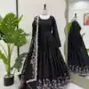 RTC 5873 Black Color Chinon Silk Salwar Suit with Designer Work. Exclusive Offer ₹2449. Delivery 4-6 Working Days. Shop now. | Jump Suits, Salwar suit, Designer Suits, Casual Suits, Creative suits, Palazzo Suits, Party Wear Suits, Patiala Suits, Straight Suits