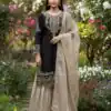 SR 1694 Black Organza Silk Salwar Suit with Embroidery Work & Lace Work. Exclusive Offer ₹1999. Delivery 4-6 Working Days. Shop now. | Jump Suits, Salwar suit, Designer Suits, Casual Suits, Creative suits, Palazzo Suits, Party Wear Suits, Patiala Suits, Straight Suits