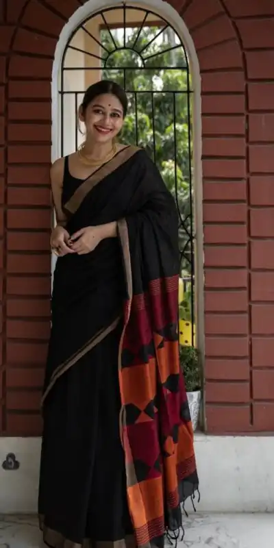 KPR 209 Black Soft Lilan Slab Saree with Lace Border & Lace Work. Now at just ₹1449. Delivery 4-6 Working Days. Shop now. | Sarees, Bollywood Sarees, Creative Sarees, Designer Sarees, Embroidered Sarees, Ethnic Saree, Modern Digital sarees, Party Wear Sarees
