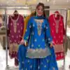 NF 1249 Blue Color Chinon Silk Salwar Suit with Embroidery Work. Online Get it for ₹2149. Delivery 4-6 Working Days. Shop now. | Jump Suits, Salwar suit, Designer Suits, Casual Suits, Creative suits, Palazzo Suits, Party Wear Suits, Patiala Suits, Straight Suits
