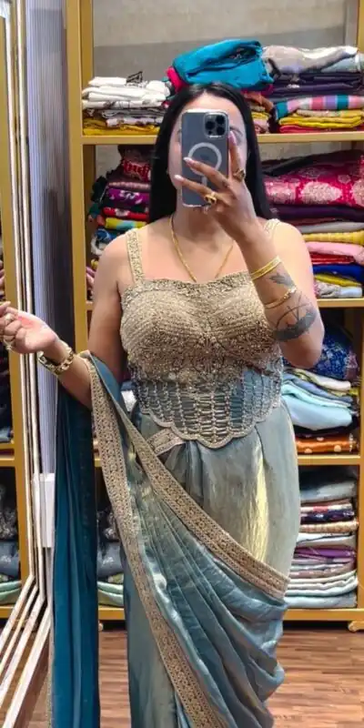 ST 1155 Blue in Fandy Satin Lace Work & Embroidery Work Saree . Special Price ₹2149. Delivery 4-6 Working Days. Shop now. | Sarees, Bollywood Sarees, Creative Sarees, Designer Sarees, Embroidered Sarees, Ethnic Saree, Modern Digital sarees, Party Wear Sarees