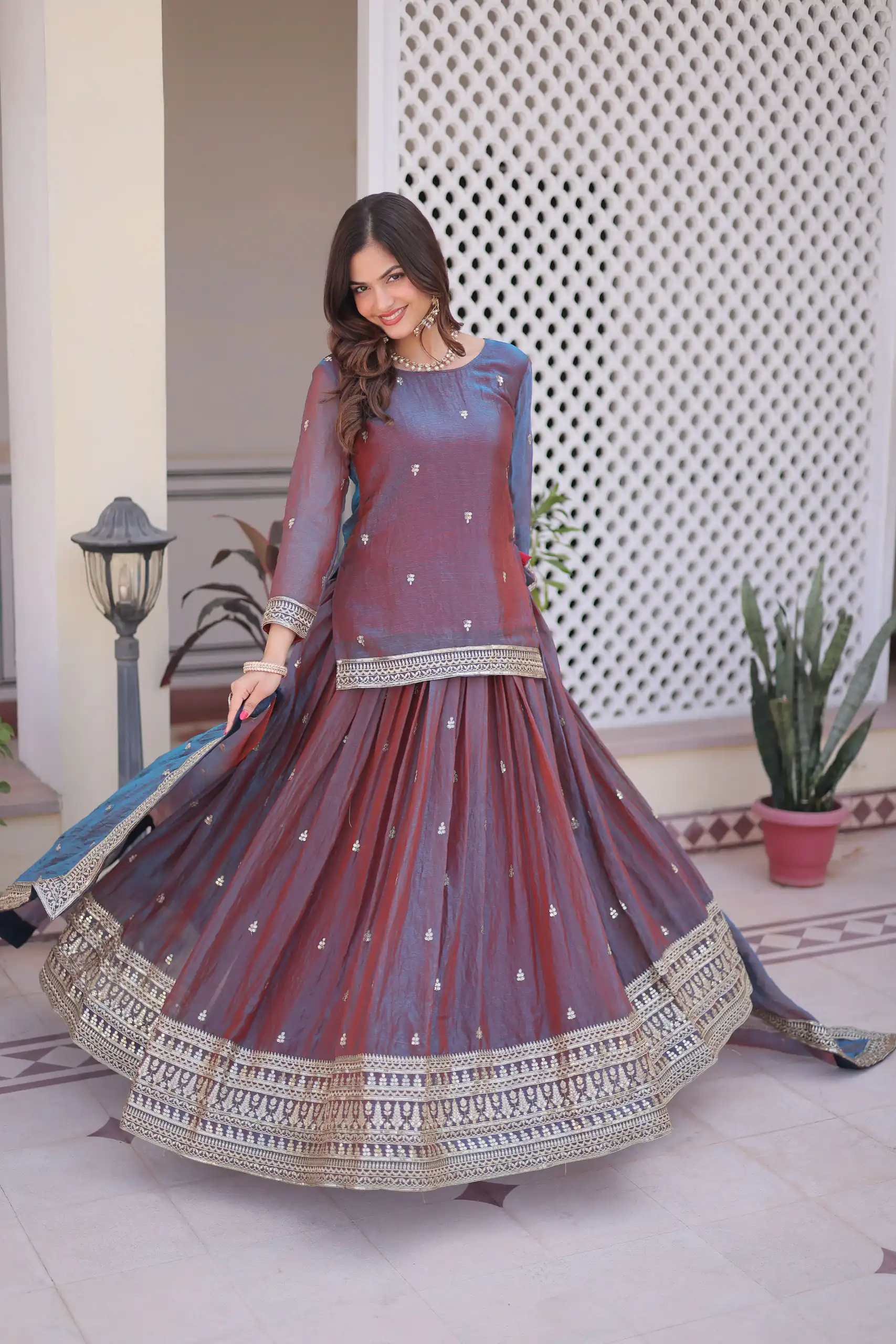 KA 5065 Blue Fendi Chiffon Lehenga Choli with Zari Work & Embroidery Work. Introductory Price ₹2599. Delivery 4-6 Working Days. Shop now. | Lehenga, Bollywood Lehenga, Creative Lehenga, Designer Lehenga, Embroidered Lehenga, Party Wear Lehenga
