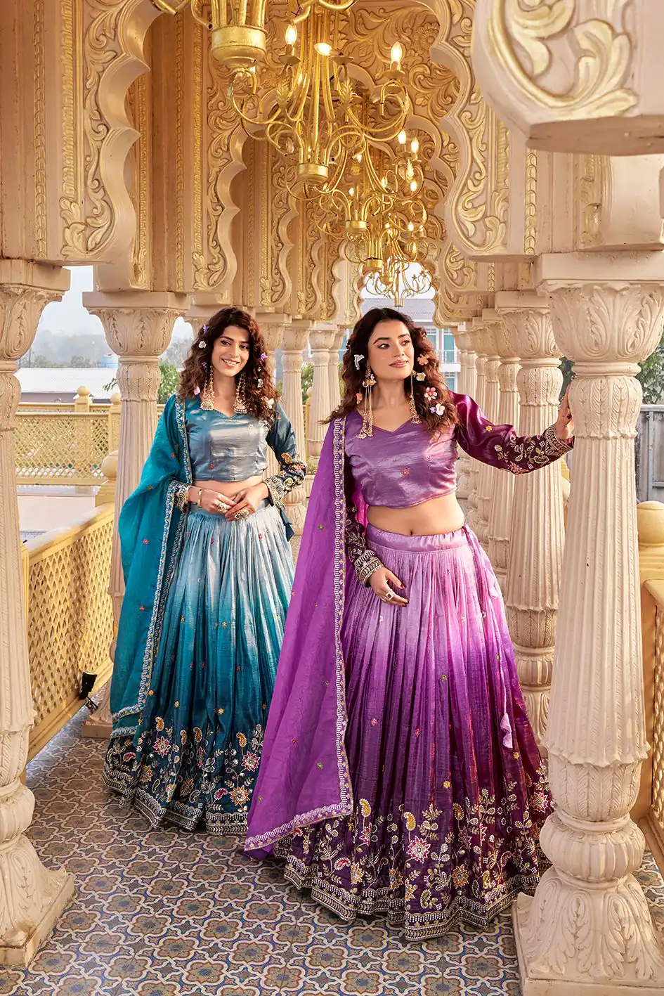 Ram 159 Blue Gold Crush Lehenga Choli Perfect for Wedding, Party, Ethnic Day, Karwa Chauth, Sangeet – . Special Price ₹2649. Delivery 4-6 Working Days. | Lehenga, Bollywood Lehenga, Creative Lehenga, Designer Lehenga, Embroidered Lehenga, Party Wear Lehenga