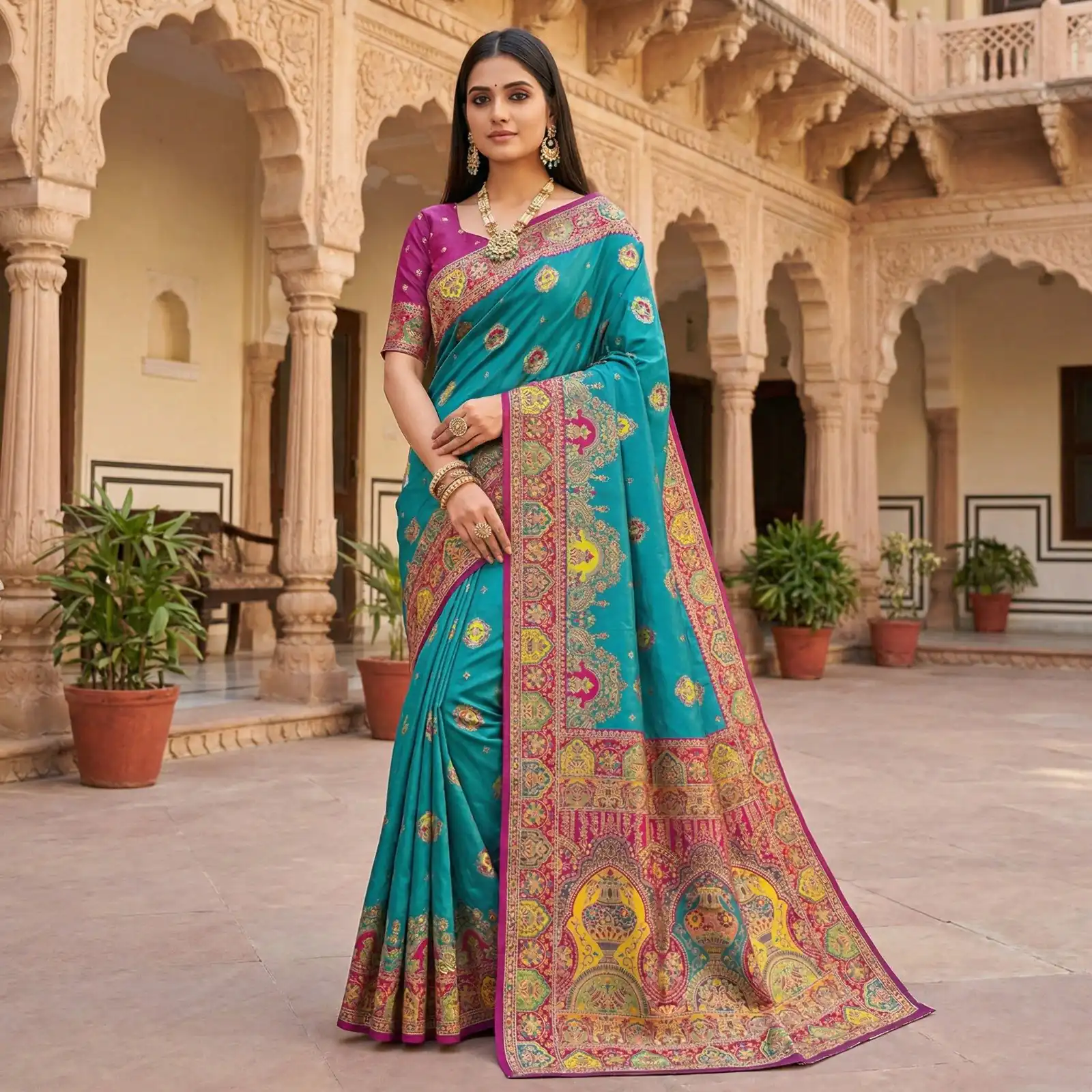 MB 56 Blue Paithani Silk Saree with Lace Border & Lace Work. Affordable Price ₹2399. Delivery 4-6 Working Days. Shop now. | Sarees, Bollywood Sarees, Creative Sarees, Designer Sarees, Embroidered Sarees, Ethnic Saree, Modern Digital sarees, Party Wear Sarees