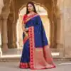 MB 187 Blue Color in Soft Banarasi Zari Work & Lace Work Saree . Available at ₹2049 only. Delivery 4-6 Working Days. Shop now. | Sarees, Bollywood Sarees, Creative Sarees, Designer Sarees, Embroidered Sarees, Ethnic Saree, Modern Digital sarees, Party Wear Sarees