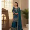 BE 447 Blue Color Zimmy Choo Salwar Suit with Embroidery Work. Online Get it for ₹2399. Delivery 4-6 Working Days. Shop now. | Jump Suits, Salwar suit, Designer Suits, Casual Suits, Creative suits, Palazzo Suits, Party Wear Suits, Patiala Suits, Straight Suits
