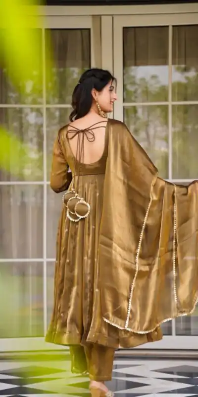 RTC 5897 Brown in Organza Silk Lace Border & Lace Work Salwar Suit . Grab it for ₹2099. Delivery 4-6 Working Days. Shop now. | Jump Suits, Tops & Bottoms, Track Suits, Trendy Wear, Salwar suit, Designer Suits, Casual Suits, Creative suits, Palazzo Suits, Party Wear Suits, Patiala Suits, Straight Suits