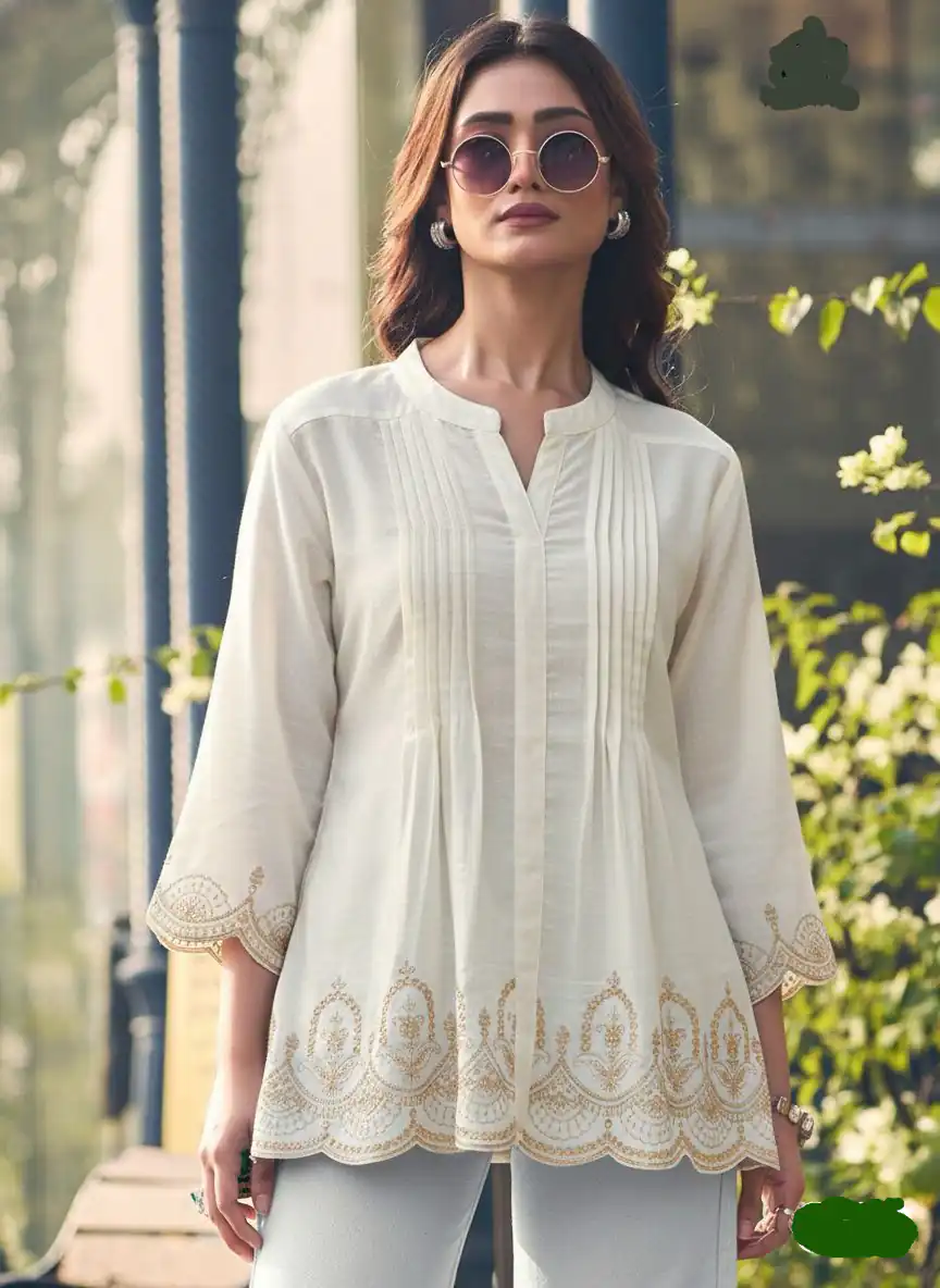 INLI Adaa 7.0 Cream in Rayon Cut Work & Embroidery Work Kurti . Introductory Price ₹1349. Delivery 4-6 Working Days. Shop now. | Kurti, Bollywood Kurti, Creative Kurtis, Designer Kurti, Party Wear Kurti, Selfie Kurti