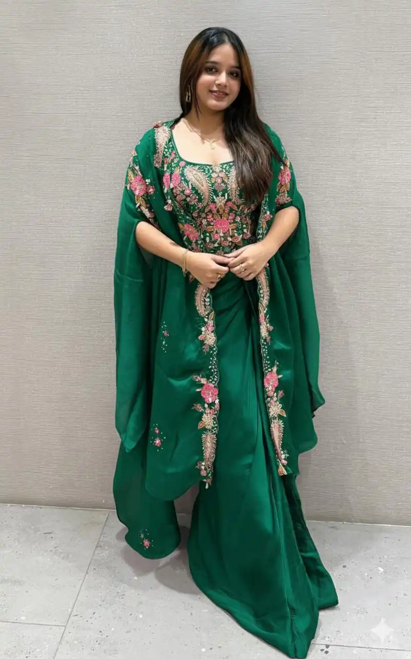 BE 425 Green Color Rangoli Silk Dhoti Suit with Embroidery Work. Wedding, Party, Festive, Events, Best Price ₹1999. Delivery 4-6 Working Days. Shop now. | Jump Suits, Salwar suit, Designer Suits, Casual Suits, Creative suits, Palazzo Suits, Party Wear Suits, Patiala Suits, Straight Suits