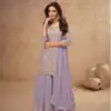 FC 7518 Lavender Chinon Salwar Suit Perfect for Wedding, Party, Diwali, Durga Puja, Temple Visit – . Festive Deal ₹3099. Delivery 4-6 Working Days. | Designer Suits, Jump Suits, Tops & Bottoms, Track Suits, Trendy Wear, Salwar suit, Casual Suits, Creative suits, Palazzo Suits, Party Wear Suits, Patiala Suits, Straight Suits