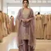 LG 2056 Light Pink Organza Salwar Suit with Embroidery Work. Wedding, Party, Festive, Events Festive Deal ₹2099. Delivery 4-6 Working Days. Shop now. | Jump Suits, Salwar suit, Designer Suits, Casual Suits, Creative suits, Palazzo Suits, Party Wear Suits, Patiala Suits, Straight Suits