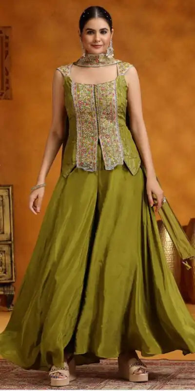 BB 16 Lime Yellow Chinon Salwar Suit Perfect for Wedding, Party, Baby Shower, Sangeet, Family Gatherings – . Grab it for ₹2099. Delivery 4-6 Wor | Jump Suits, Straight Suits, Salwar suit, Designer Suits, Casual Suits, Creative suits, Palazzo Suits, Party Wear Suits, Patiala Suits