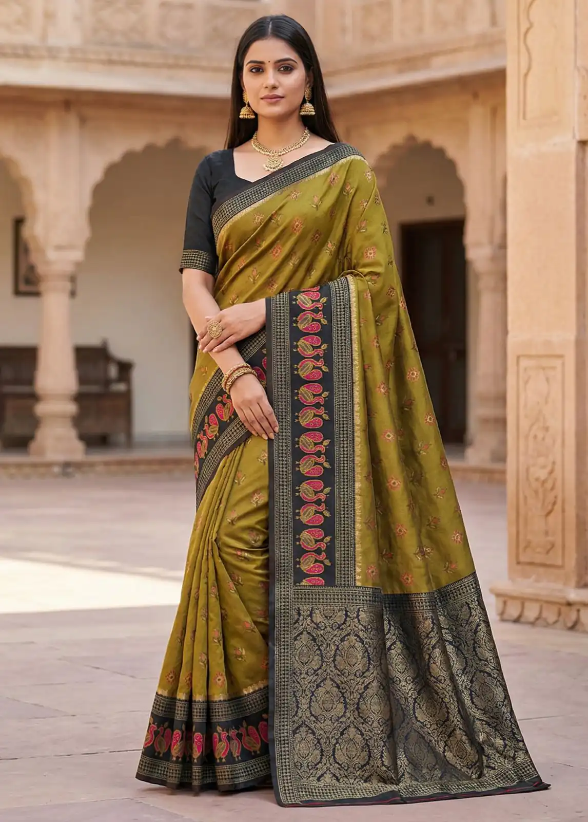 MB 6134 Mahandi in Color Pochampalli Silk Lace Work & Zari Work Saree . Get it for ₹2099. Delivery 4-6 Working Days. Shop now. | Sarees, Bollywood Sarees, Creative Sarees, Designer Sarees, Embroidered Sarees, Ethnic Saree, Modern Digital sarees, Party Wear Sarees