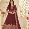 DS 1121 Maroon Georgette Salwar Suit with Stone Work. Get it for ₹1999. Wedding, Party, Festive, Events, Delivery 4-6 Working Days. Shop now. | Jump Suits, Straight Suits, Tops & Bottoms, Track Suits, Trendy Wear, Salwar suit, Designer Suits, Casual Suits, Creative suits, Palazzo Suits, Party Wear Suits, Patiala Suits