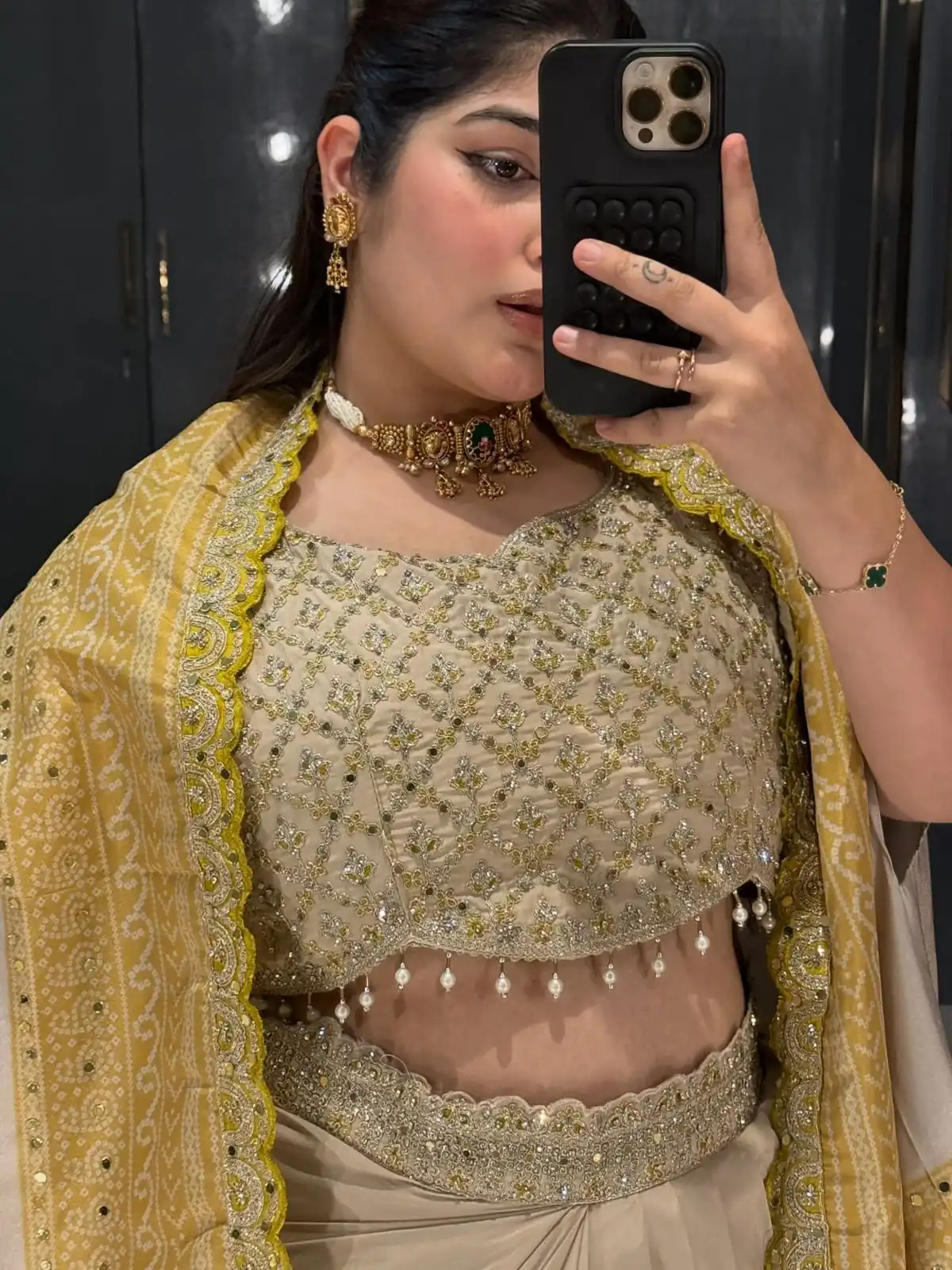 BB 53 Mustered Crap Silk Dhoti Suit. Perfect for Wedding, Party, Anniversary, Holi, Temple Visit – Available at ₹2599 only. Delivery 4-6 Working Days. | Jump Suits, Salwar suit, Designer Suits, Casual Suits, Creative suits, Palazzo Suits, Party Wear Suits, Patiala Suits, Straight Suits