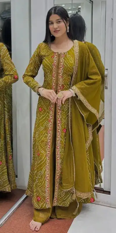 ST 201 Mustered Faux Georgette Salwar Suit with Sequins Work & Embroidery Work. Introductory Price ₹2099. Delivery 4-6 Working Days. Shop now. | Jump Suits, Salwar suit, Designer Suits, Casual Suits, Creative suits, Palazzo Suits, Party Wear Suits, Patiala Suits, Straight Suits