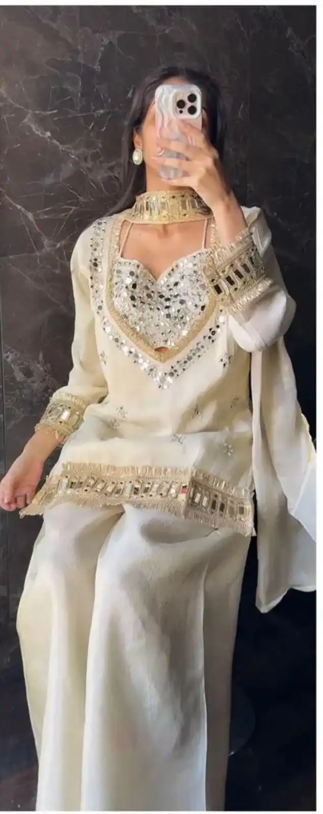 SRK 5326 Off White Fendy Silk Salwar Suit with Mirror Work & Lace Work. Affordable Price ₹2399. Delivery 4-6 Working Days. Shop now. | Jump Suits, Salwar suit, Designer Suits, Casual Suits, Creative suits, Palazzo Suits, Party Wear Suits, Patiala Suits, Straight Suits
