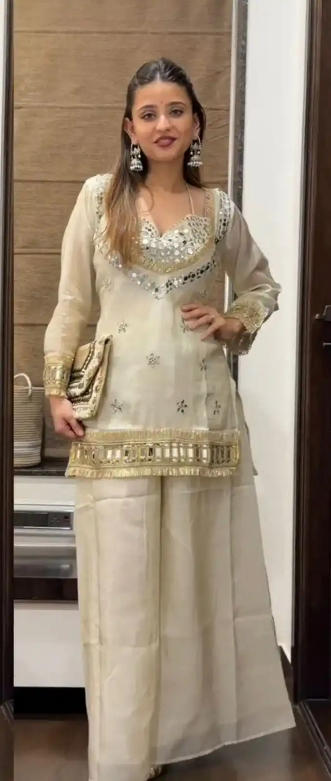 SRK 5326 Off White Fendy Silk Salwar Suit with Mirror Work & Lace Work. Affordable Price ₹2399. Delivery 4-6 Working Days. Shop now. | Jump Suits, Salwar suit, Designer Suits, Casual Suits, Creative suits, Palazzo Suits, Party Wear Suits, Patiala Suits, Straight Suits