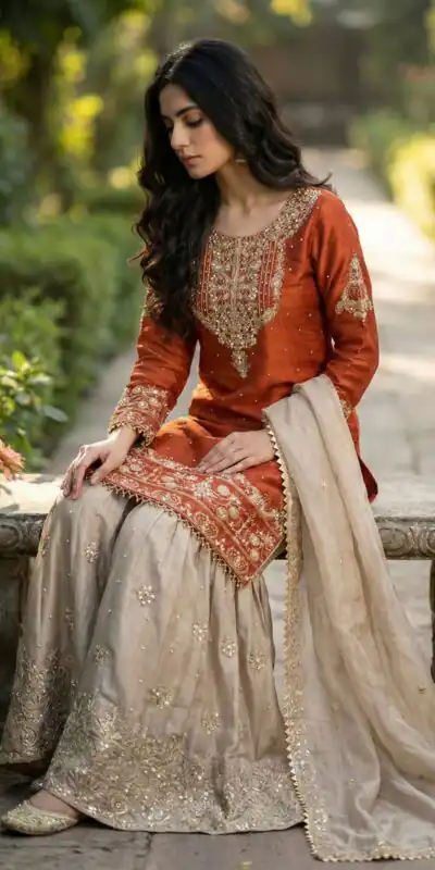 SR 1694 Orange Organza Silk Salwar Suit with Embroidery Work & Lace Work. Exclusive Offer ₹1999. Delivery 4-6 Working Days. Shop now. | Jump Suits, Salwar suit, Designer Suits, Casual Suits, Creative suits, Palazzo Suits, Party Wear Suits, Patiala Suits, Straight Suits